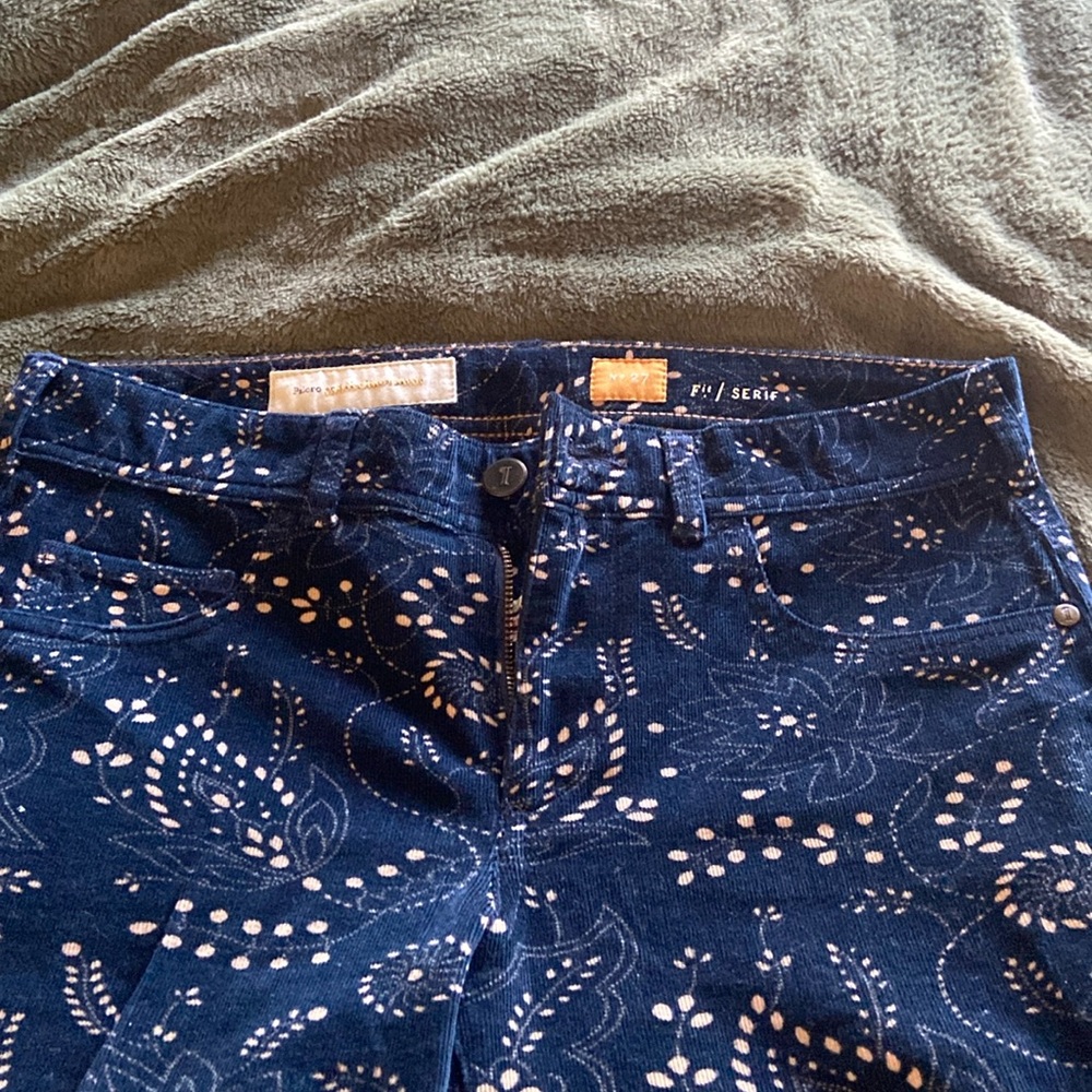 Pilcro and the letterpress vintage corduroy pants size 27